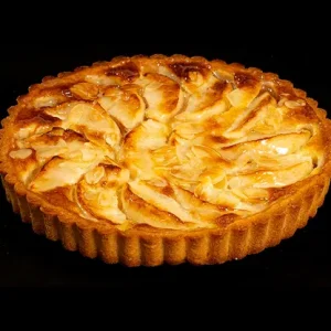 Tarta mere si migdale